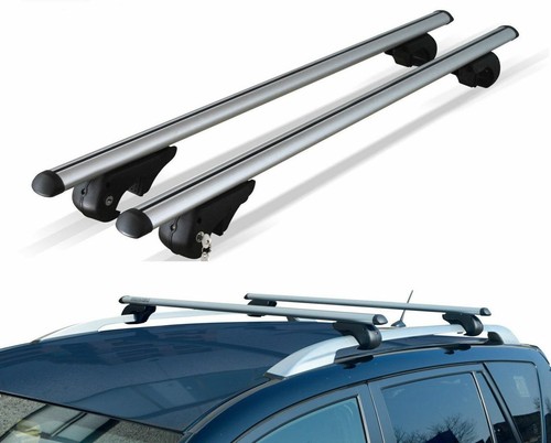Aluminium roof rack cross bars - aluminium,